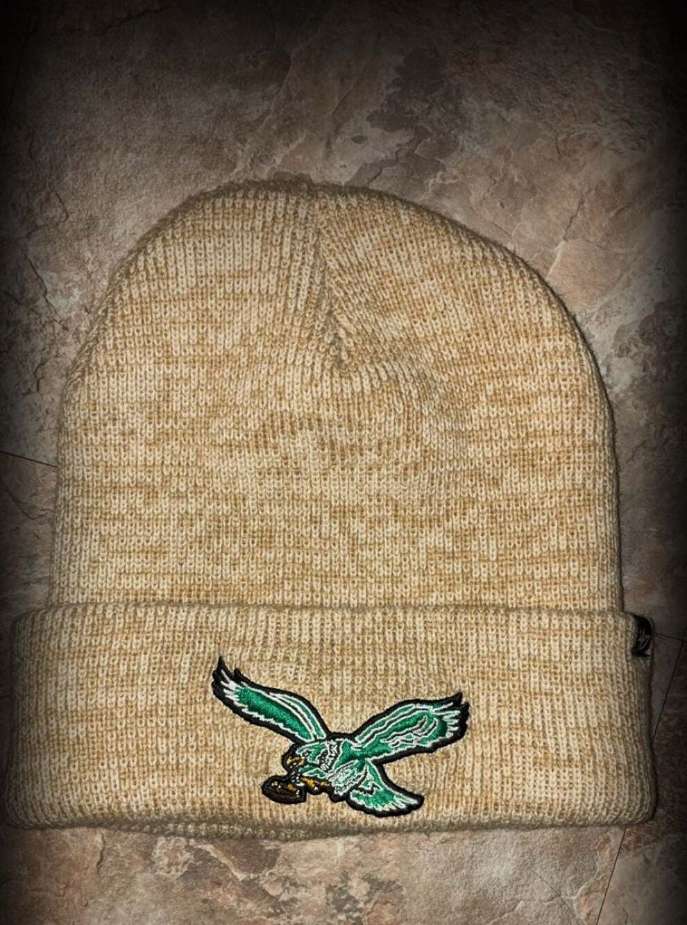 '47 Brand Philadelphia Eagles Throwback Logo Brain Freeze Cuffed Beanie, OSFA